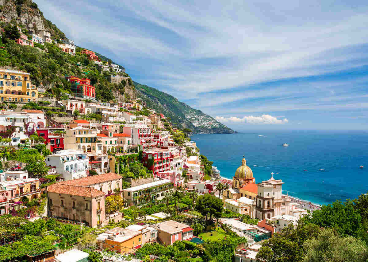 İtalya Amalfi Kıyısı Motosiklet Rotası