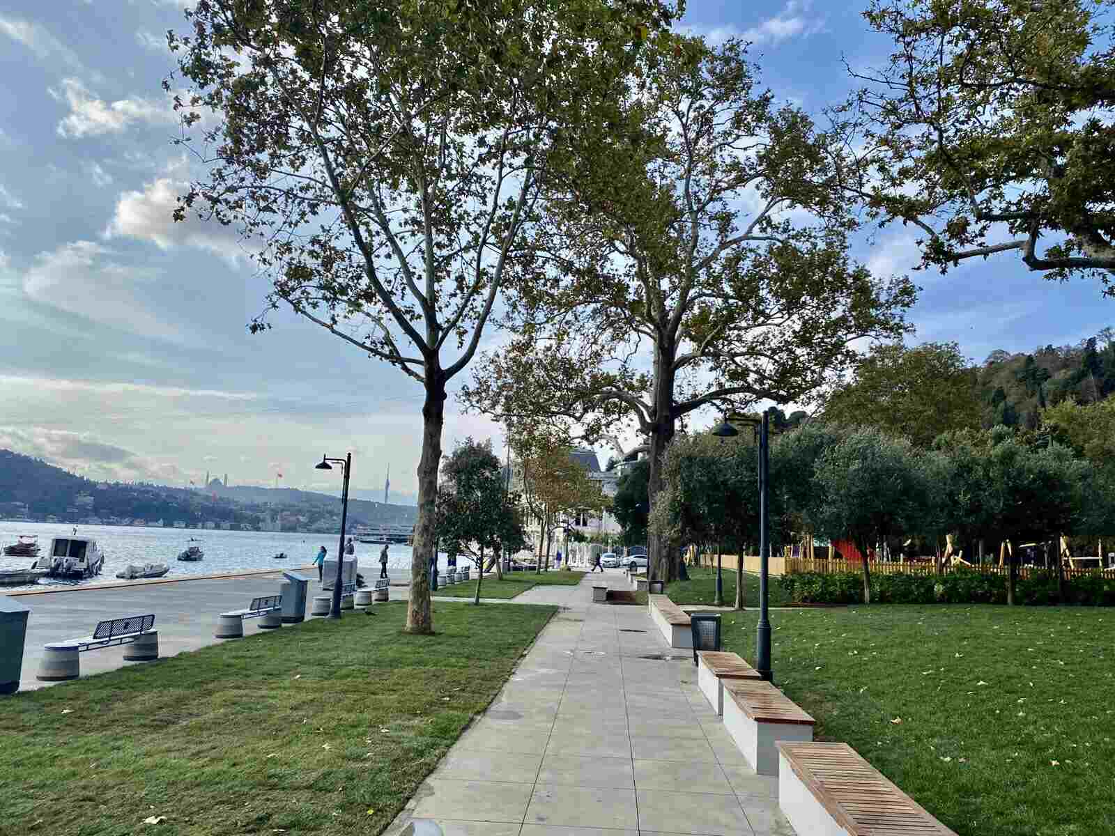 bebek sahili koşu parkuru
