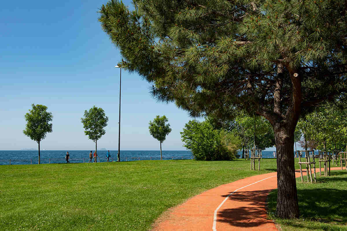 caddebostan sahili koşu parkuru