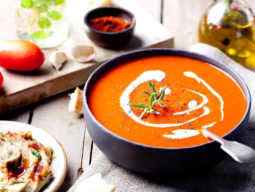 gazpacho çorbası