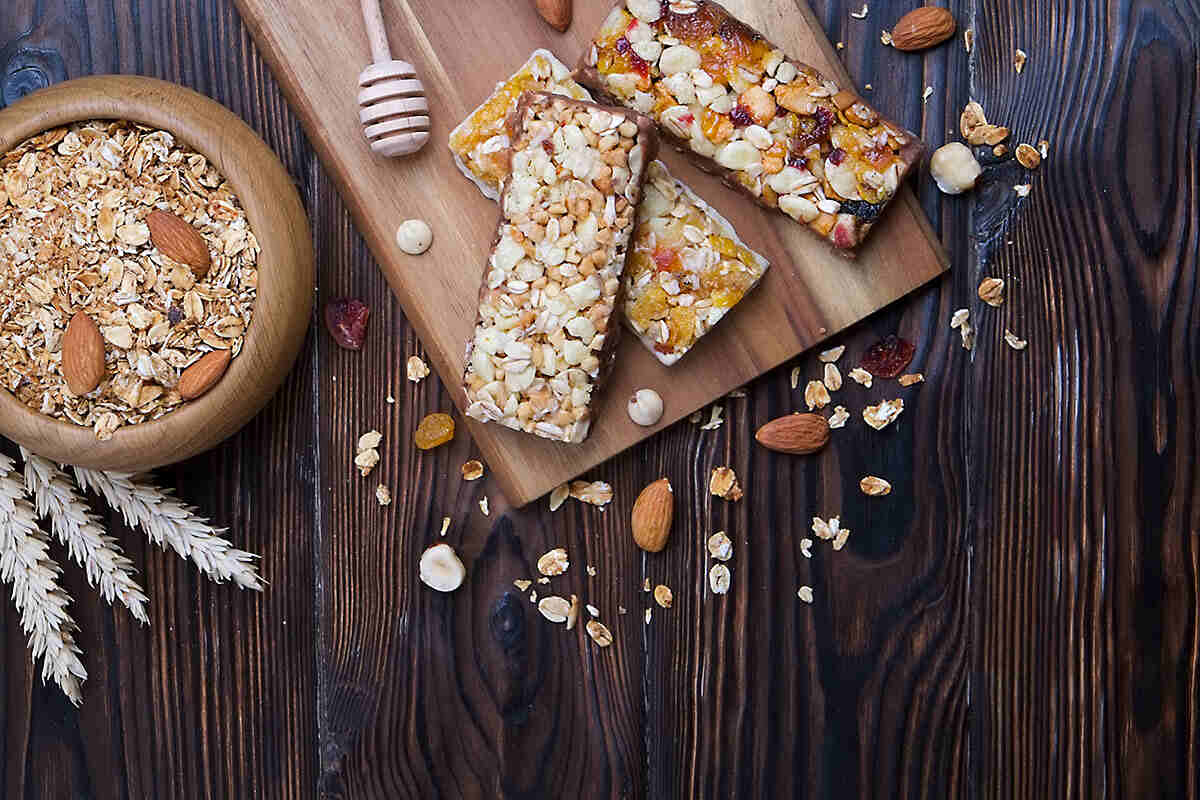 evde protein bar yapımı
