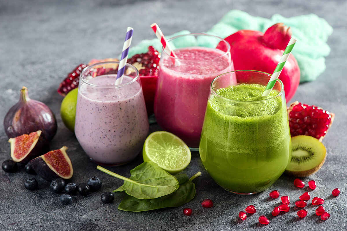 sağlıklı kahvaltı smoothieleri