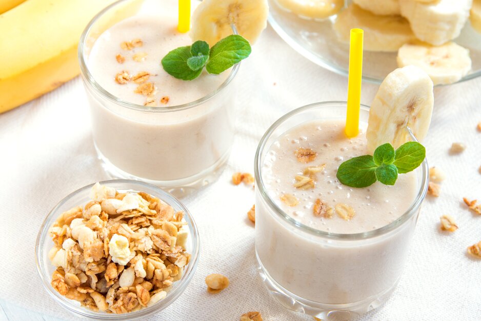 fıstık ezmeli milkshake