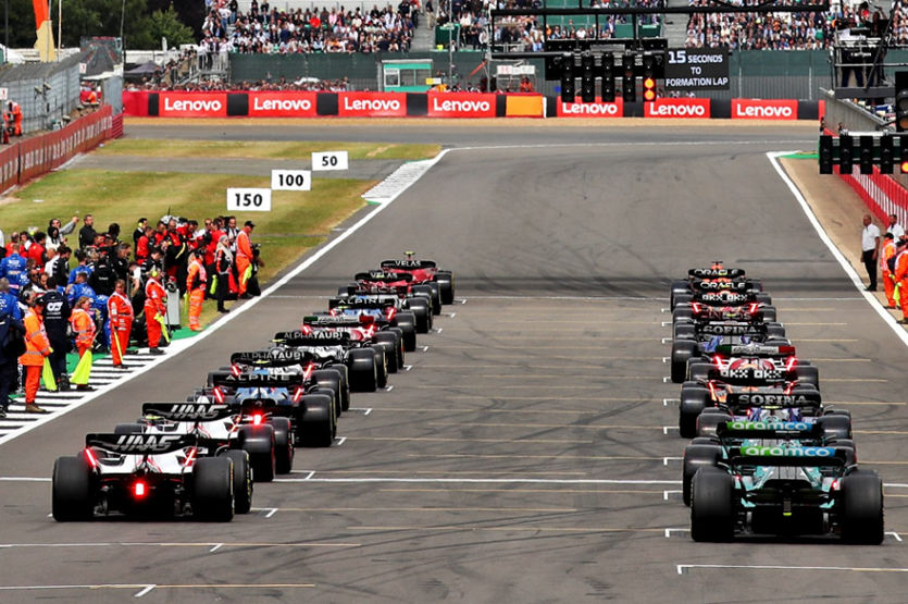 f1 grid