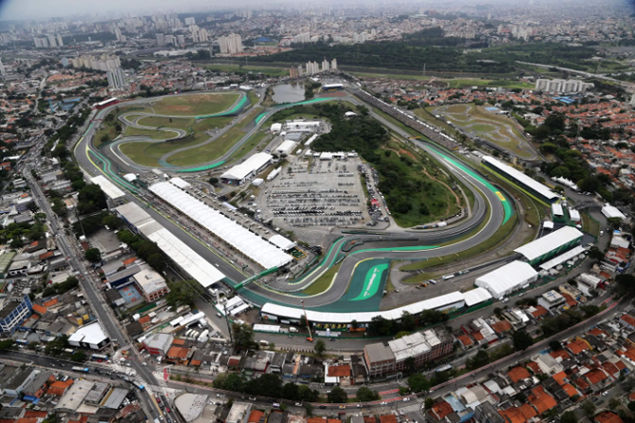 F1 Interlagos Brezilya